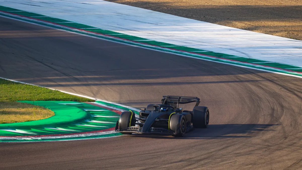 Cadillac makes F1 track debut with Sergio Perez at Imola:

— Sergio Perez took the wheel of a Ferrari SF-23 at the Imola Circuit, marking Cadillac's first foray into Formula 1 testing. The American team is gearing up for its official entry in 2026 as F1's 11th team. Speaking to