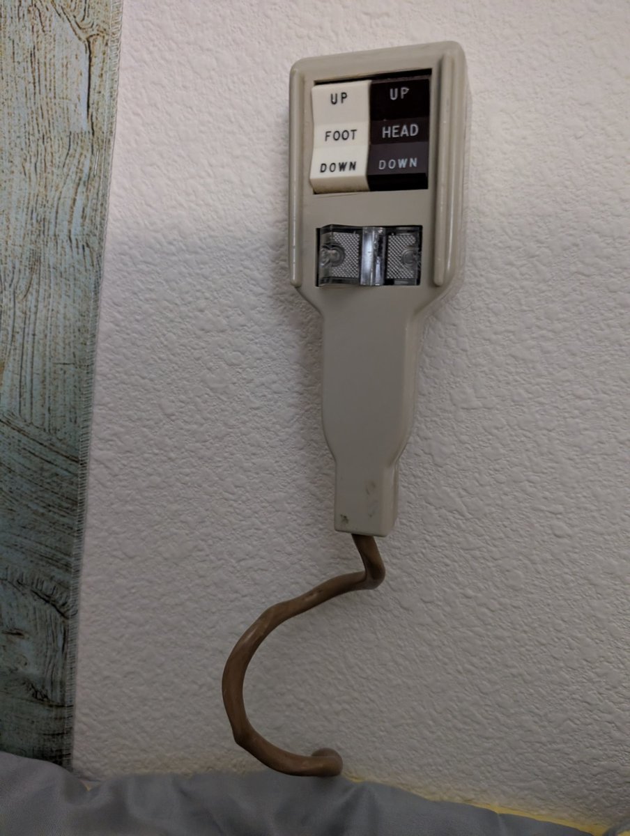 GrumpyOldMarin2's tweet image. You know you&apos;re staying at  grandma&apos;s house when you spot the old school &quot;Magic Fingers&quot; in the guest room.