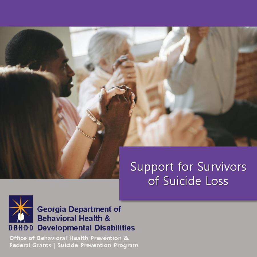 The loss of a loved one to suicide is often sudden and painful. 💛 <a href="/DBHDD/">Georgia DBHDD</a> offers a free guide to help survivors navigate grief. Download it here: dbhdd.georgia.gov/sos-resources. #SurvivorDay #DayofHope