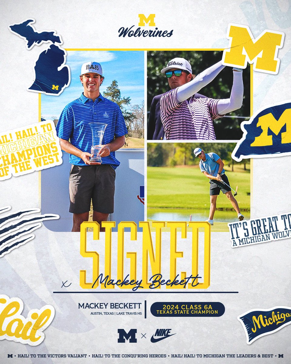 Please welcome Mackey to A2!
Built for the Block M. 
Ready to go to work.

#GoBlue | myumi.ch/15qmd