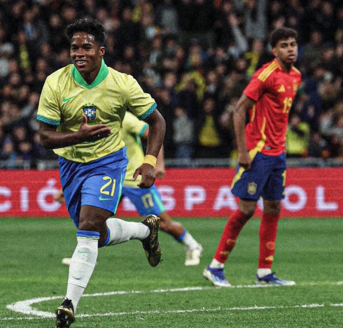 Le débat Endrick Yamal a duré un seul match 😭😭