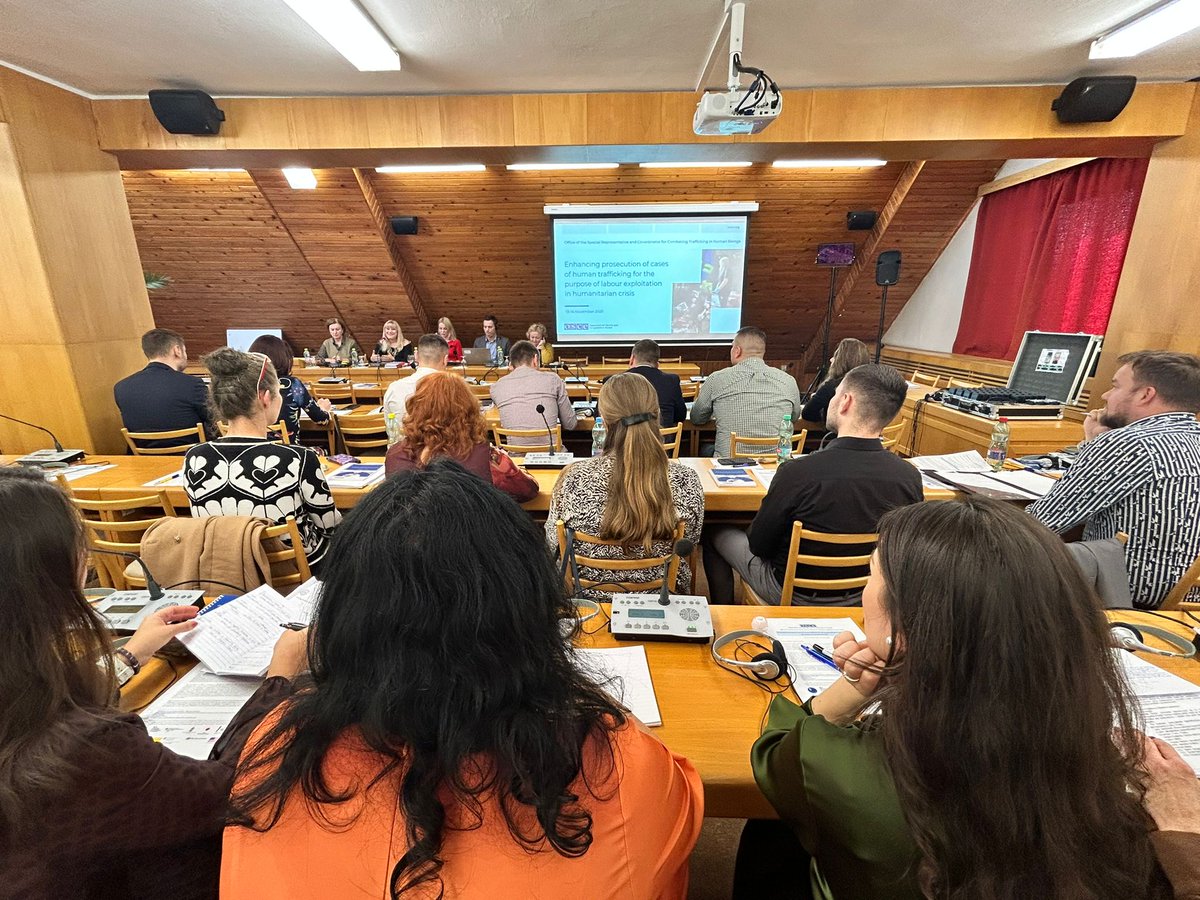 osce_cthb's tweet image. As labour #exploitation tops the stats regionally and globally, more must be done to prosecute human traffickers. 

🙏Prosecutor General&apos;s Office of the 🇸🇰Slovak Republic for inviting us to train prosecutors and share good practices at national level &amp;amp; across the @OSCE region.