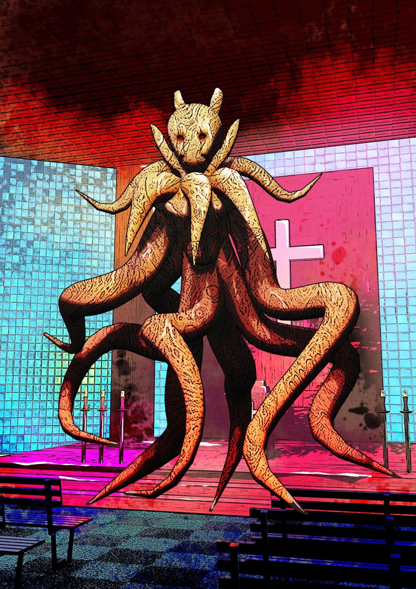 XMoliraza's tweet image. If you thought possession was the worst of it, think again. The terror goes beyond human comprehension. 
#ShadowZone #Comic #CosmicHorror #Lovecraftian #DarkFantasy #Incomprehensible #IndieComics"