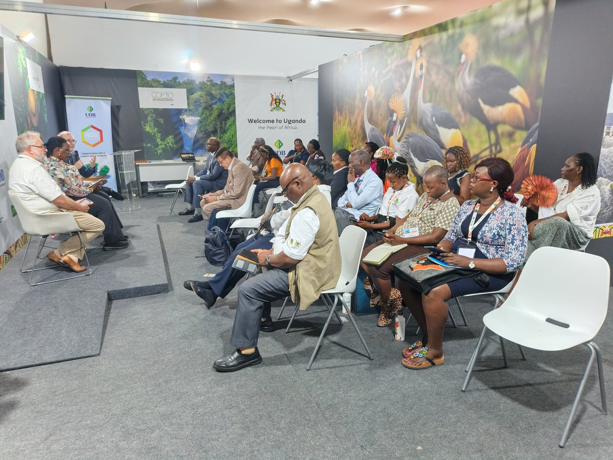 eampairwe's tweet photo. #COP30 Leveraging communication as a driver for climate resilience &amp; sustainable digital transformation- important lessons from Uganda @FOWODE_UGANDA @UCC_Official @amwaafrika @adaptationfund @@UKaid https://t.co/3RB11LafmB