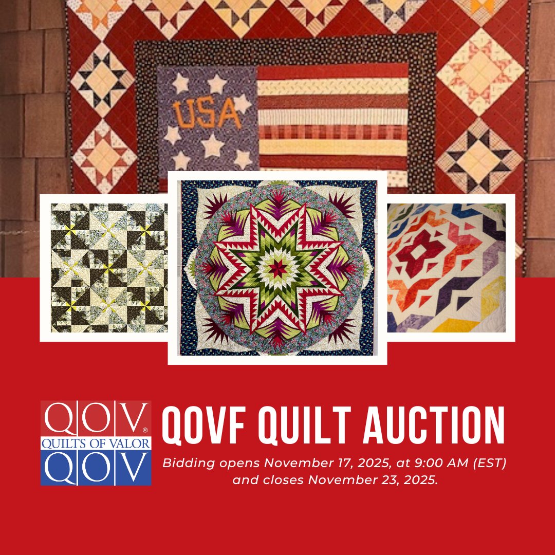 Quilts Of Valor® Foundation tweet media