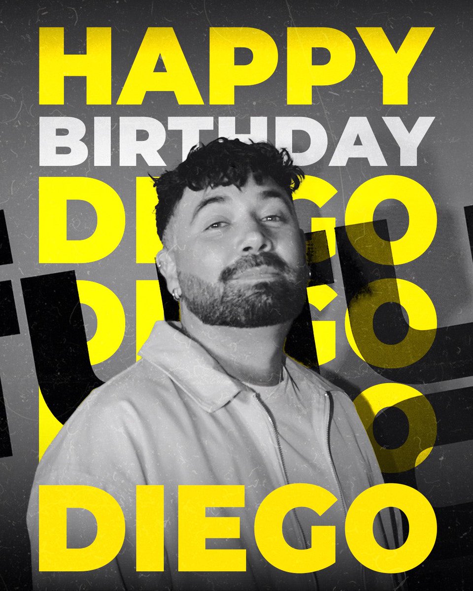 LosRules's tweet photo. Y se llegó el día... Feliz cumpleaños @dgocardenas, que hoy sí te toque puro apapacho y que empiecen las felicitaciones https://t.co/kZF8ZntW7R