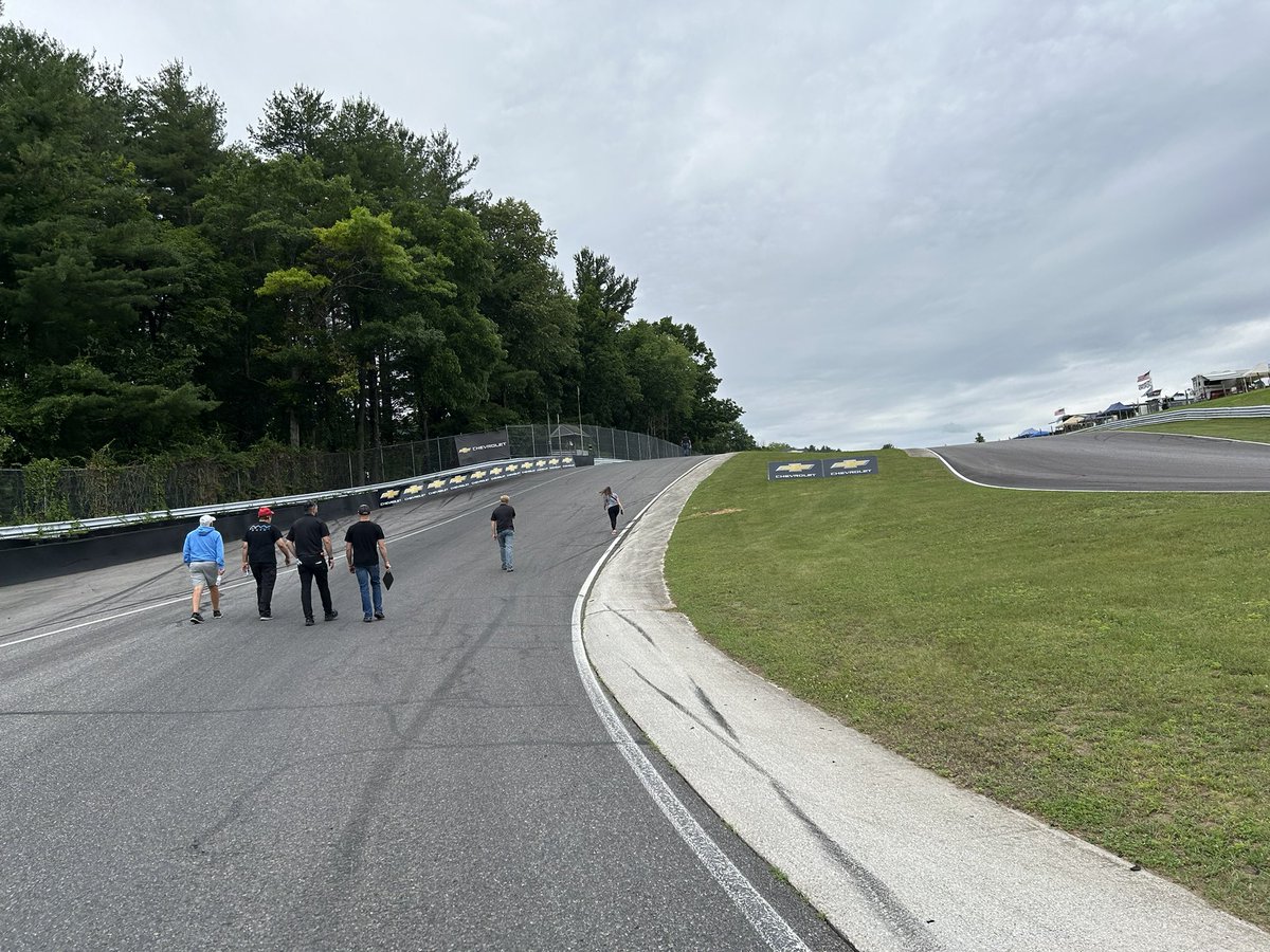 The cool part about the hill at Lime Rock is that you can’t see the top when you’re driving up to it or until you’re nearly at the top, so you sorta just gun it, point the wheel straight, and pray to a deity of your choosing that you don’t mess it up