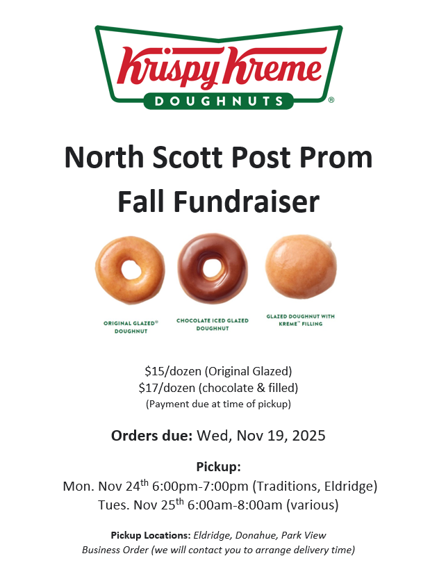 Support Post Prom with some tasty treats!  Orders due November 19th!  Pick up info on the flyer!   forms.gle/WGoG3D9n598xmZ…
