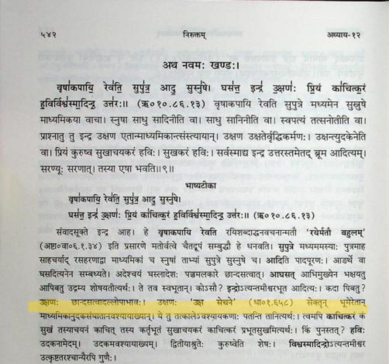 निरुक्त स्कंद स्वामी भाष्य