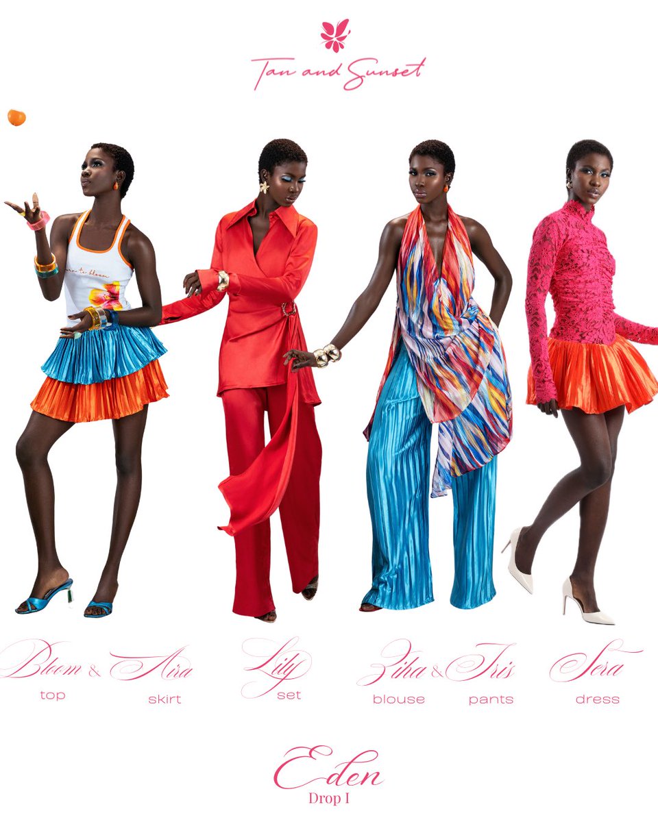 InaraZiha's tweet photo. Sugar, spice and everything nice. These were the ingredients used to create the perfect collection. 

Eden is live ✨
Shop now 
https://t.co/NUSohL3OqV https://t.co/8S3DfAniBn