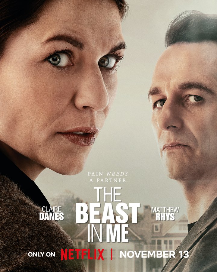 TVTango's tweet photo. 🌟Watch Now @netflix Series Premiere THE BEAST IN ME #TheBeastInMe Starring #ClaireDanes @MatthewRhys #BrittanySnow #NatalieMorales #JonathanBanks #DavidLyons @HettiennePark #TimGuinee #DeirdreOConnell #AleyseShannon About https://t.co/xfoF25di0Z https://t.co/yKLjxNXZnc