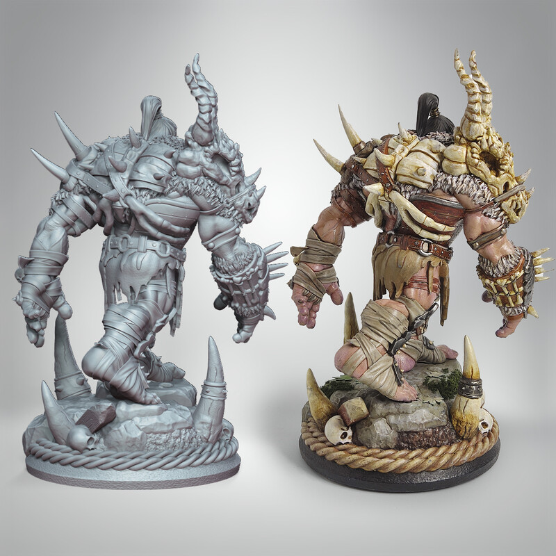 WillsWills16442's tweet image. War Ghost  printed and painted figure.
#warghost
#printedmodel