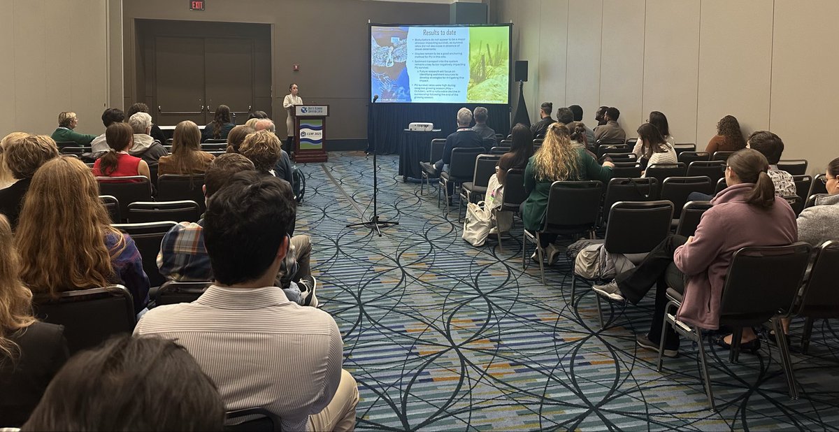 While attending CERF 2025 in Richmond this week AquaTech Eco Consultants Chief Biologist and Project Manager gave a presentation on our ongoing 170 acre Statewide SAV Planting project. We have completed over 110 acres so far and look forward to next planting season!