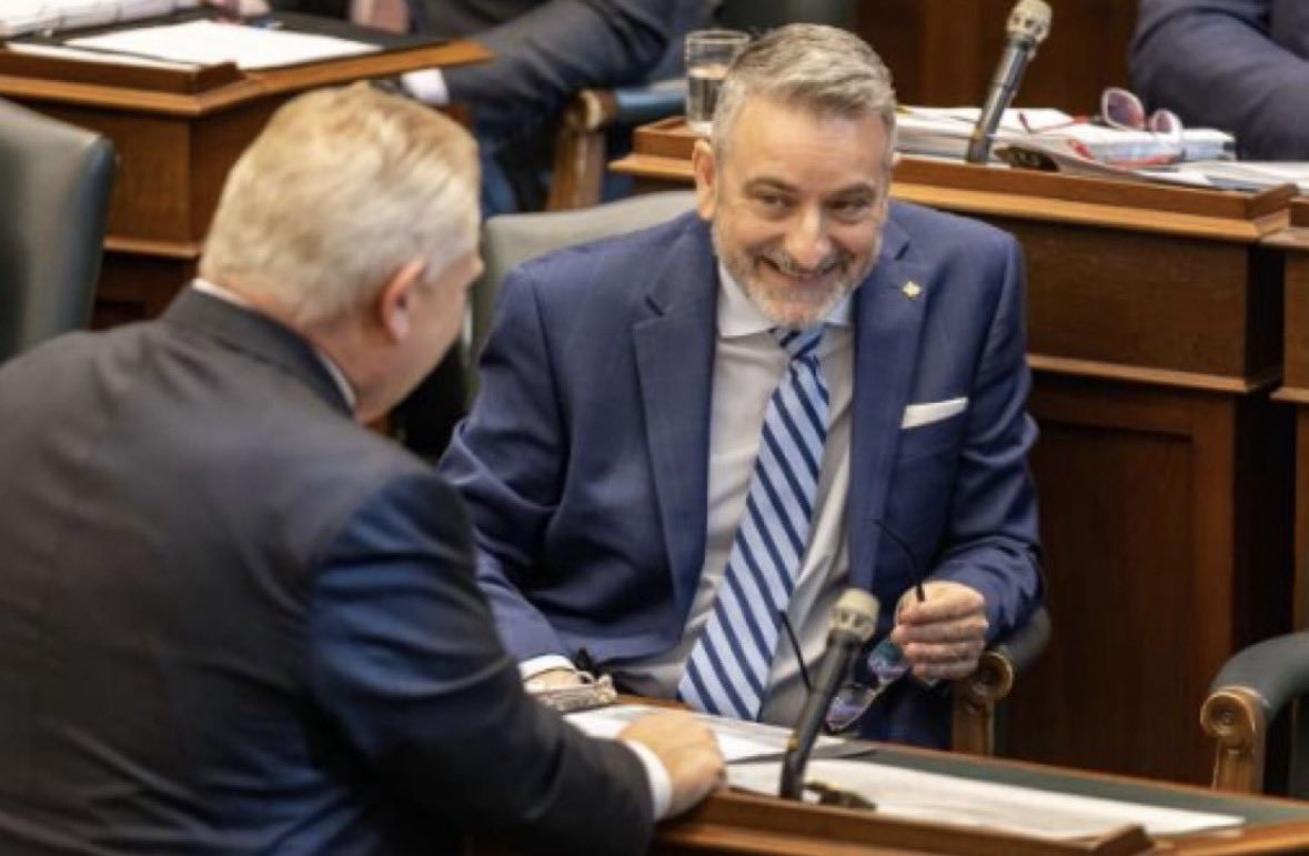 #ONpoli 

Paul Calandra to replace all school trustees with a suggestion box that he will dump into the lake once per year