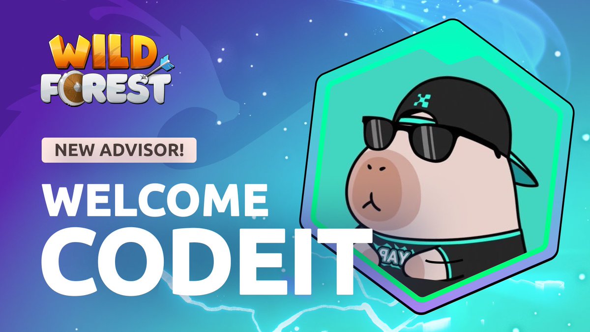 🔥 Welcoming Codeit as a Wild Forest Advisor

We’re excited to welcome <a href="/investingsadhu/">codeit | KIND</a> as one of our advisors! Thank you for the trust and support - it means a lot to our team.

We heard the community’s feedback about strengthening our Web3 advisory and have been working on this