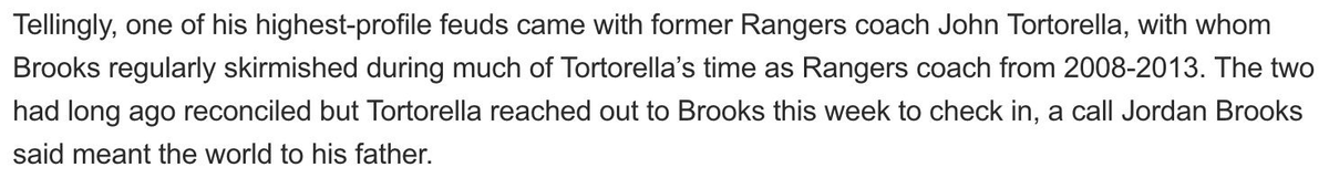 Absolutely love this. Torts remains one of the best human beings in the NHL. #NYR 

nypost.com/2025/11/13/spo…