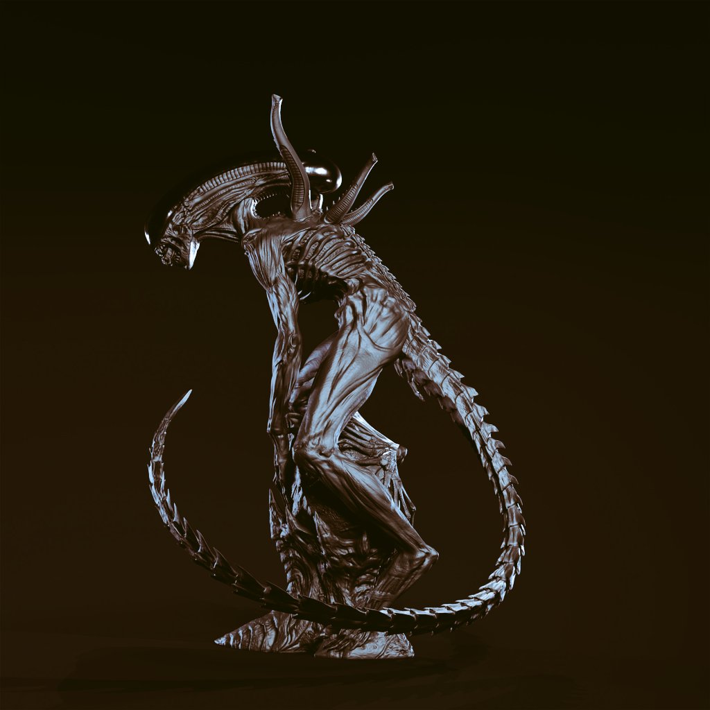 WillsWills16442's tweet image. Alien wacom pen holder  3D painted and printed figure.
#alienwacompenholder
#printedmodel