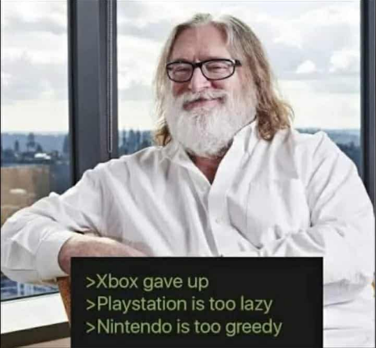 HigherHoward's tweet image. Welcome steam OS