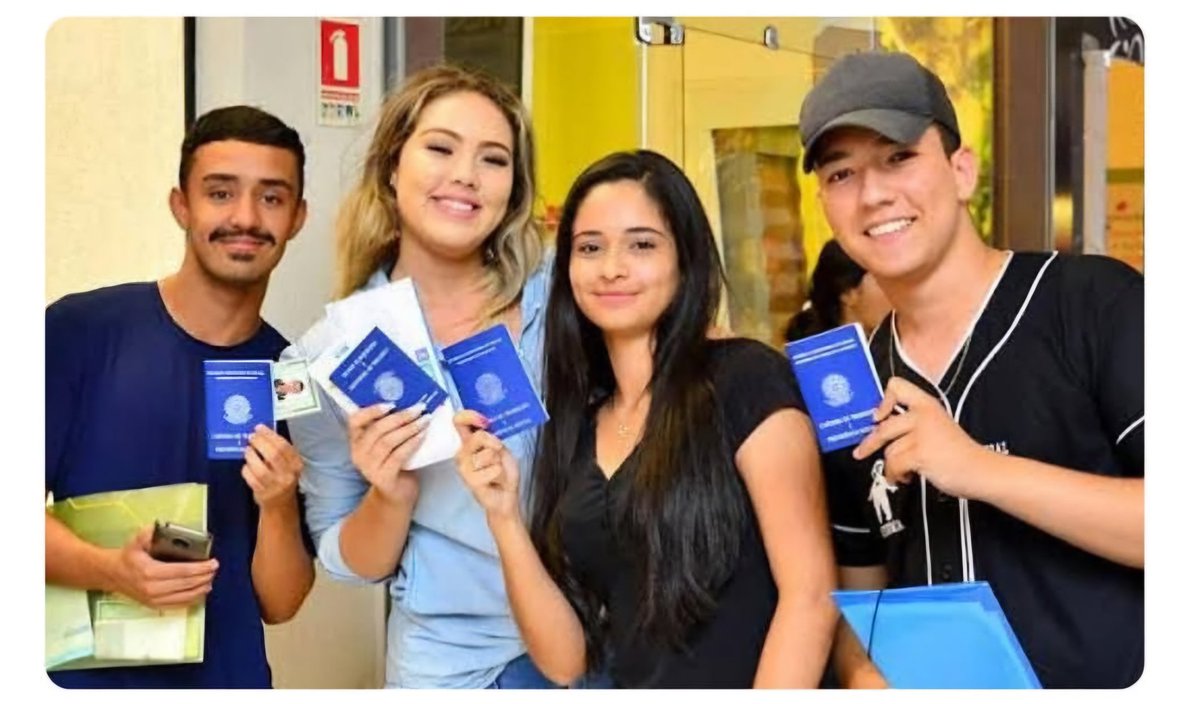 diegoliberalino's tweet photo. RECORDE! O Brasil alcança o maior número de contratações de jovens aprendizes. Em setembro, totalizou mais de 710 mil jovens inseridos no mercado de trabalho. https://t.co/fTXessZm6O