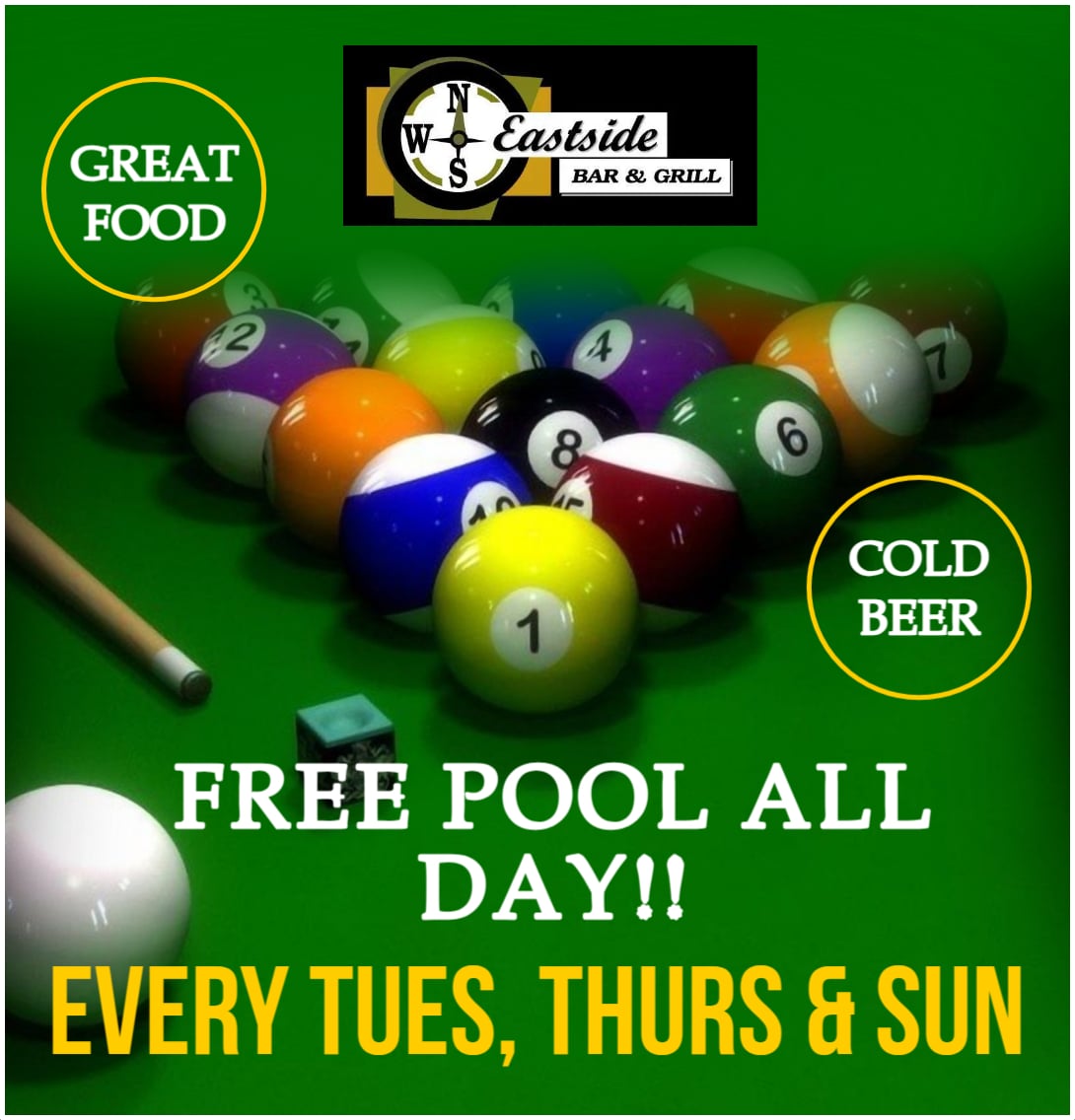 EastsidesLondon's tweet image. #londonontario #freepool #greatfood #beverages