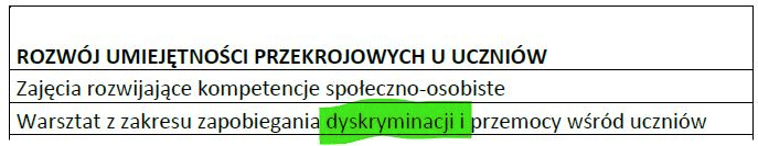 schmorgpl's tweet photo. 5 punktów za bycie dziewczynką.

Otrzymaliśmy dzisiaj od Was informację o jednym z samorządów w Polsce południowej, która ma program edukacyjny dla dzieci. Za bycie dziewczynką można dostać +5 pkt. - choć program dotyczy edukacji ogólnej (w tym językowej), a dziewczynki na egzaminach ósmoklasisty mają lepsze wyniki.

Drwina z równości jest tym razem podwójna, a nawet potrójna: niektóre zajęcia mają uczyć uczniów, jak zapobiegać "dyskryminacji". Zaś w punktach końcowych regulamin informuje, że program będzie się odbywał "zgodnie z zasadami poszanowania równości kobiet i mężczyzn".

Mamy więc prawdziwe orwellowskie bingo: program dyskryminuje grupę, która i tak ma gorsze osiągnięcia w jego obszarze (edukacja); dyskryminująco ma uczyć niedyskryminacji; wszystko z zasadą "poszanowania równości kobiet i mężczyzn", co oczywiście oznacza że kobiety będą faworyzowane.

Jeśli nie tak wygląda szaleństwo - to co można nazwać szaleństwem?

Celowo nie podajemy nazwy jednostki samorządowej. Dzwoniliśmy tam dzisiaj i odbyliśmy konstruktywną rozmowę. Zażądaliśmy zniesienia tego kryterium - i uzyskaliśmy zapewnienie, że jednostka w tej sprawie się skonsultuje.

Powiedzieliśmy, co wydarzy się dalej: będzie skarga do @BiuroRPO, Rzecznik Praw Dziecka @MHornaCieslak, władz wojewódzkich, lokalnych parlamentarzystów i mediów. Starostwo powiatowe w Toruniu przechodziło przez to - i pewnie nie chcieliby przechodzić raz jeszcze. Uzgodniliśmy, że pod koniec przyszłego tygodnia zadzwonimy ponownie. Jeśli kryterium nie będzie zniesione - pociągniemy dalej i upublicznimy nazwę samorządu. Kto ją zna - niech nie podaje.

@fundusze_eu - to jeden z wielu takich programów. To o takich programach pisaliśmy do Państwa ostatnio w skardze. Naprawdę chcecie, aby fundusze unijne były używane do powiększania nierówności i antagonizowania po liniach płci nawet wśród sześciolatków?

@EU_Commission @EP_GenderEqual - do you really want all men, from 6 years old boys, to be against Europe? Do you really want European funds to be used against gender equality and to increase inequalities? If not - you need to act now.