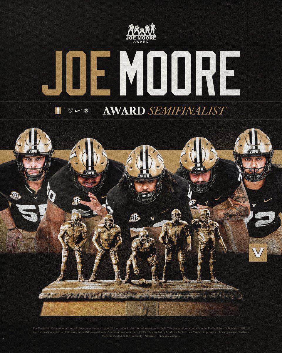 Joe Moore Award Semifinalists

⚓️ The Union

#VUnion | <a href="/JoeMooreAward/">Joe Moore Award</a>