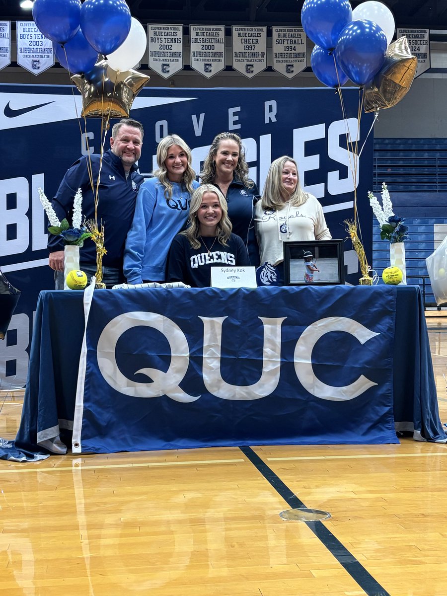 Congratulations to Sydney Kok for her commitment to Queens and Hunter Hoffman on their commitment to Erskine!  Can’t wait to watch yall do big things at the next level!