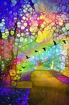 angelicaio81153's tweet image. Surreal autumn trees 
#artwork #photography &amp;amp; #digitalart #painting