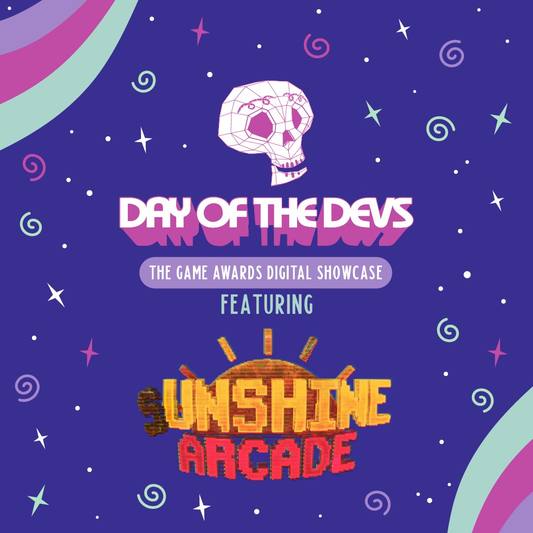 mardtdev's tweet image. Happy to share Unshine Arcade will be part of @dayofthedevs !!
Perfect time for fresh gameplay and a big announcement
See you on December 10th!
