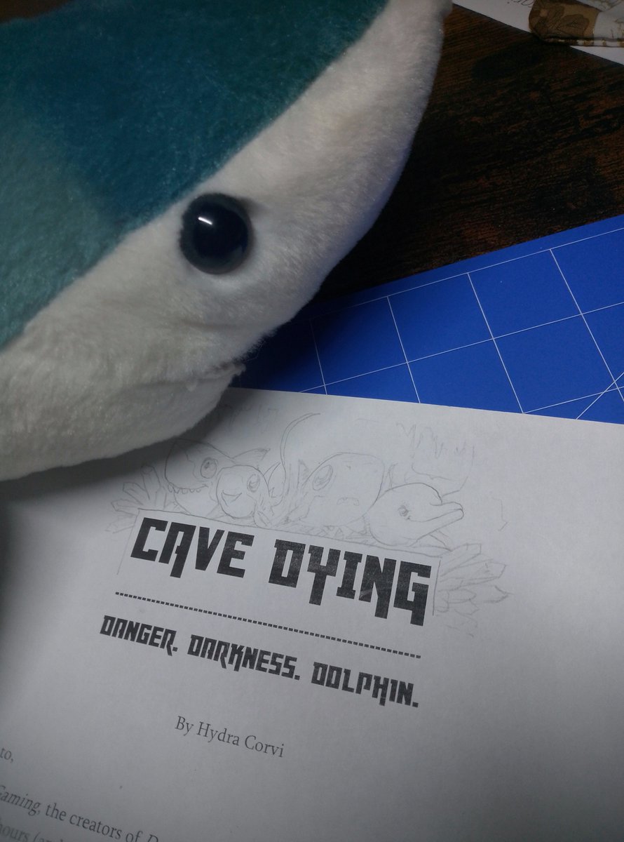 The 4th Shorks book is in progress !
In this new adventure, we'll follow Bianco and Tig-Tig exploring a submarine cave. What dangers or wonders will await them? And who is this dolphin? 
All questions will be answered in the next book, "Cave Dying" (title not definitive...maybe)