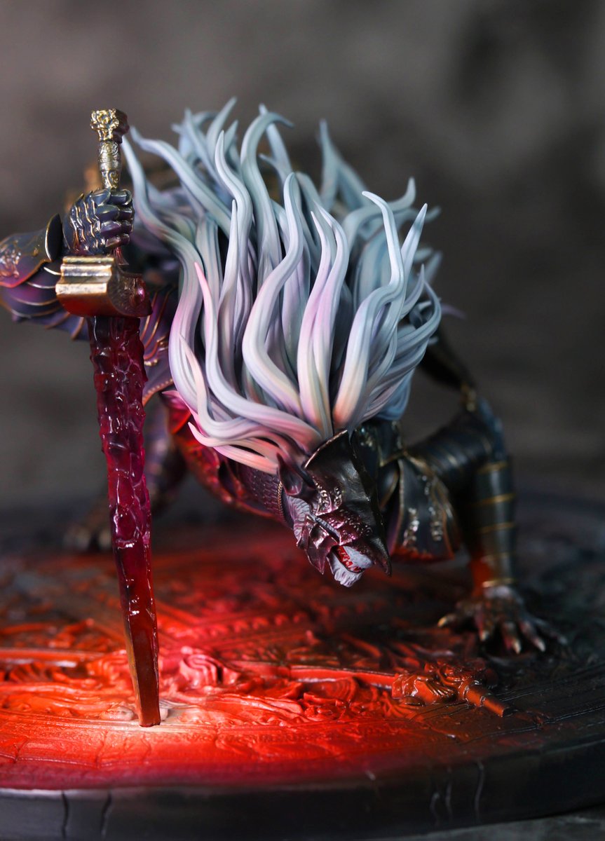 即日発送 PTSD エルデンリング 黒き剣のマリケス ガレージキット となモ8 エルデンリング [黒き剣のマリケス] 直径 19cm 11/30 東京流通センター