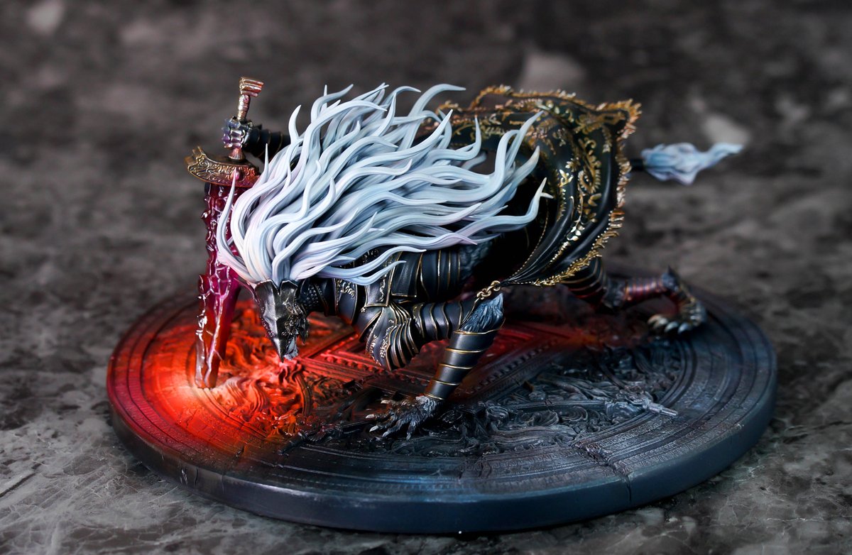 即日発送 PTSD エルデンリング 黒き剣のマリケス ガレージキット となモ8 エルデンリング [黒き剣のマリケス] 直径 19cm 11/30 東京流通センター