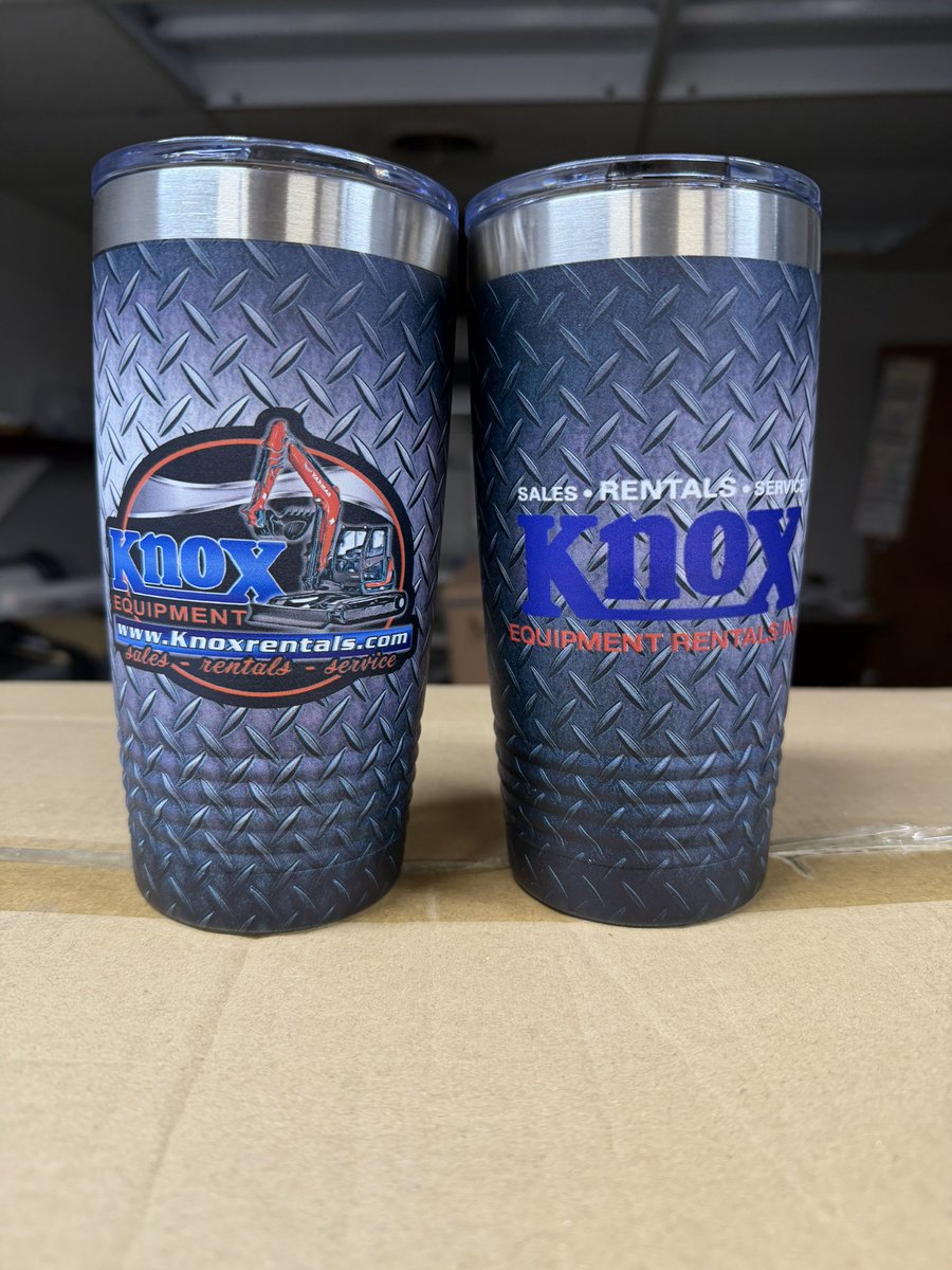 thin_threads's tweet image. Huge shout to Knox Rentals for their continued support. 96 full wrap uv printed tumblers! We done a  lot of embroidery for Brian and his crew there and now some cups! If you’re looking for equipment contact them today for all your job site needs!  #thinlinethreads #uvprinting