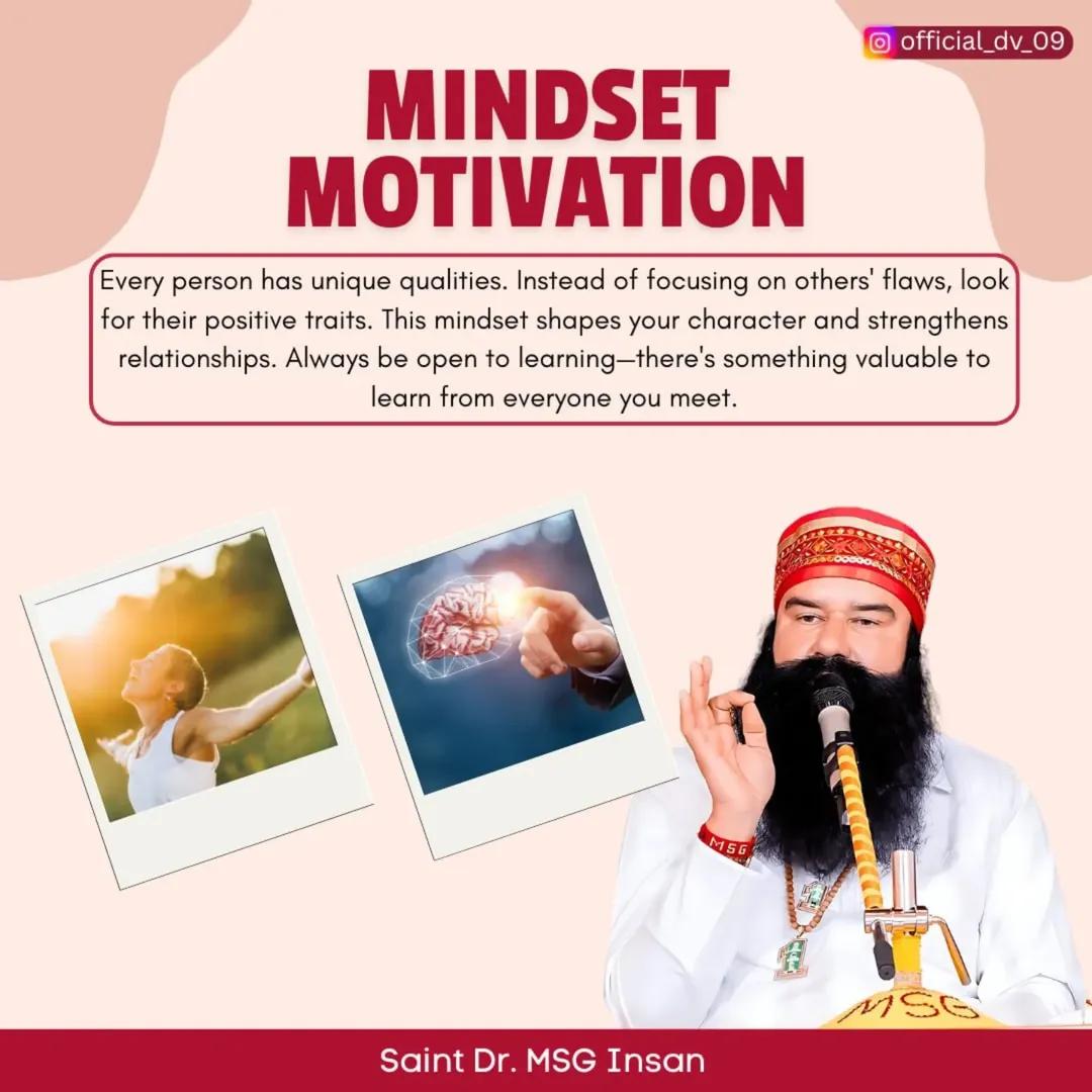 NehaBindal10's tweet image. जीवन में कमियों का सामना करना कोई आसान बात नहीं है हम अपनी गलती पर शर्मिंदा होते हैं और किसी से अपनी कमी पूछते भी नहीं SaintMSG जी बताये है प्रतिदिन 5 मिनट चिंतन, ध्यान करने से आपको आत्म जागृति मिलेगी और अपनी कामी को पहचान सकते हैं
#GrowthMindset #SelfReflection
#DailyInspiration