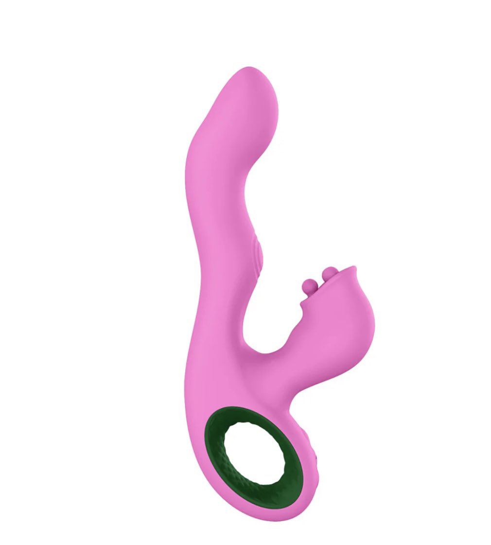 Meet your gateway to a new dimension of pleasure. With three balls that rotate in perfect harmony to create a massaging sensation, rhythmic thumping that mimics the motions of fingers, and deep, reverberating vibrations, Pallina is an extraordinary experience!