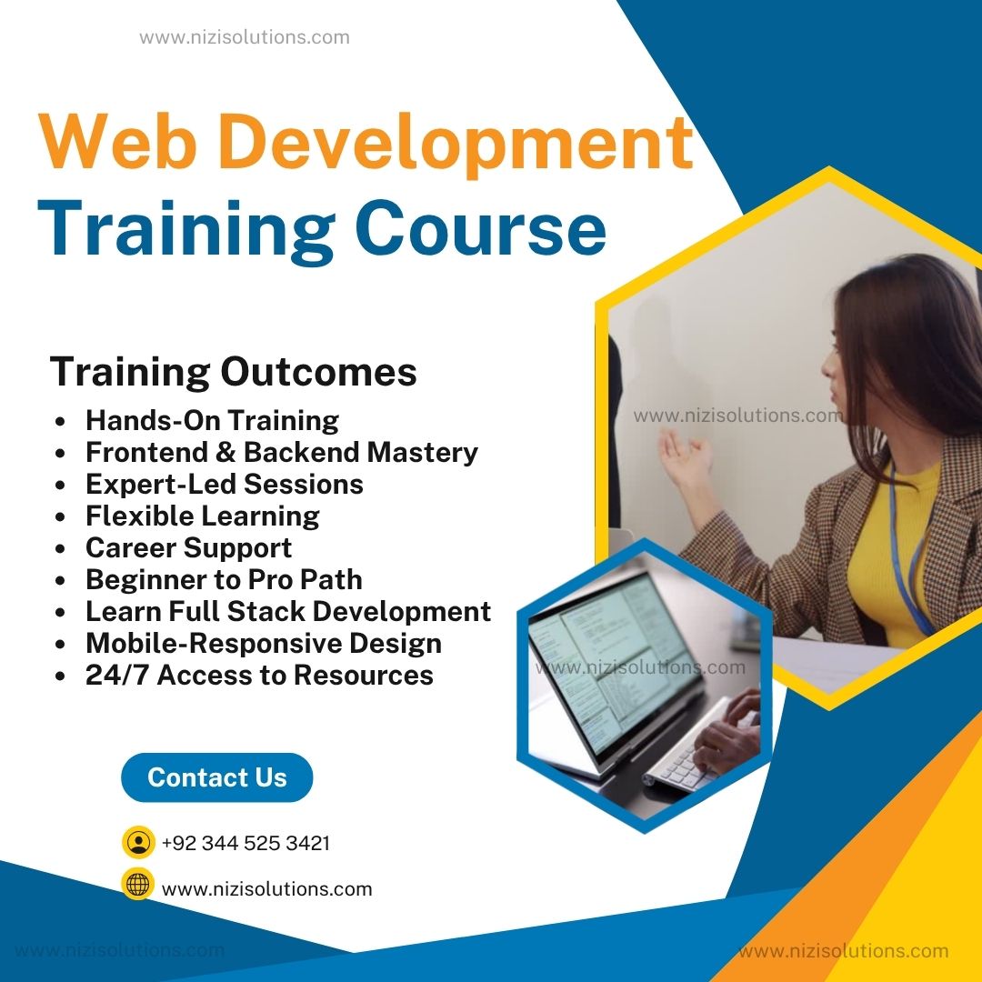 nizisolutions's tweet image. 🚀 Become a Web Developer with Nizi Solutions!
Learn HTML, CSS, JavaScript, PHP &amp;amp; build real-world projects.
nizisolutions.com/training/web-d…
#WebDevelopment #CodingSkills #NiziSolutions #TechTraining #Islamabad