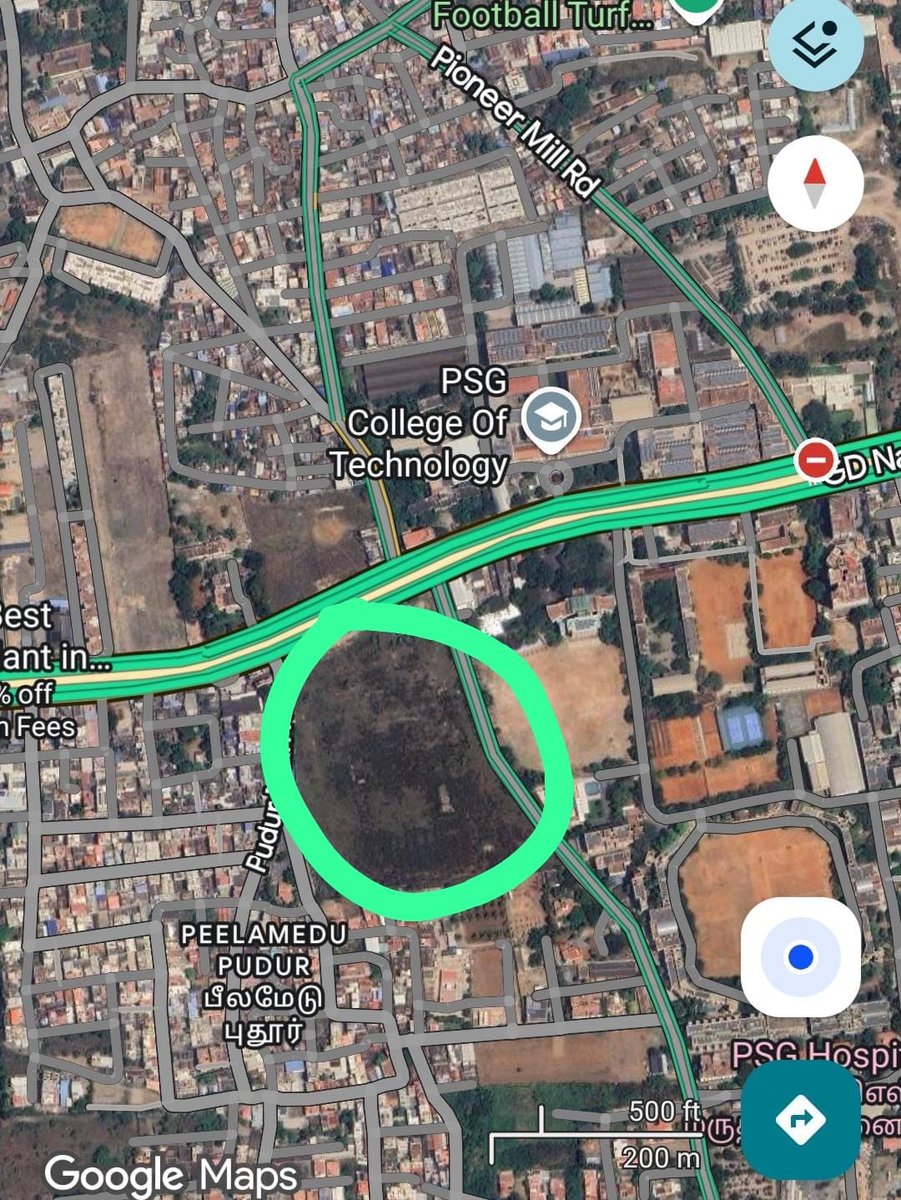 📣SS Rare Skyscrapers has secured AAI height clearance (NOC) for its upcoming development at Peelamedu, #Coimbatore. 

Permissible Height ~42m

Not sure what the plan is yet, but looks like this land is finally getting its due! A familiar name of Coimbatore is finally stepping in