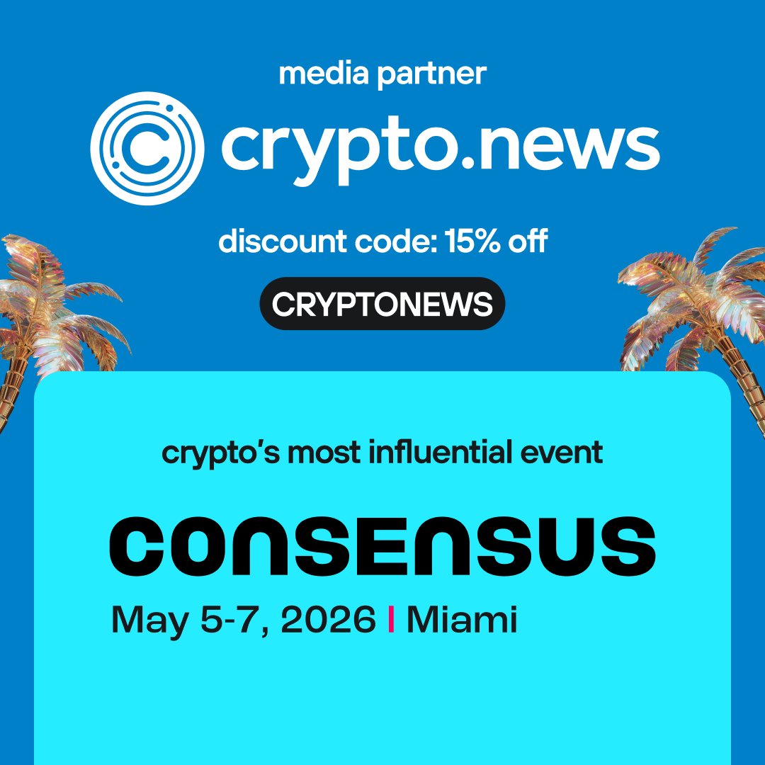 We are stoked to partner up with @consensus2026 for Consensus Miami! 📅 May  5-7, 2026 📍Miami, Florida 🇺🇸 Join 20K attendees at the largest crypto  conference in the Americas. Get 15% off