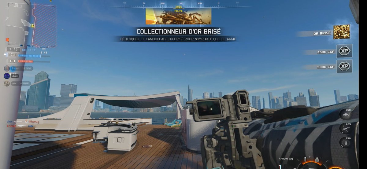 première arme en or ☑️

suite grind en live toujours : twitch.tv/econoxbl