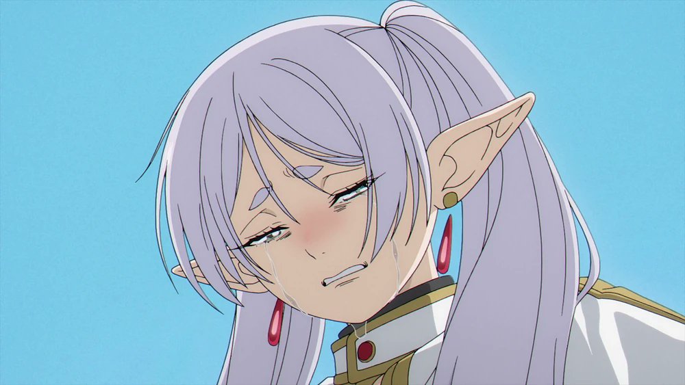 rouward's tweet image. Cue crying Frieren over the passing of the legendary person...