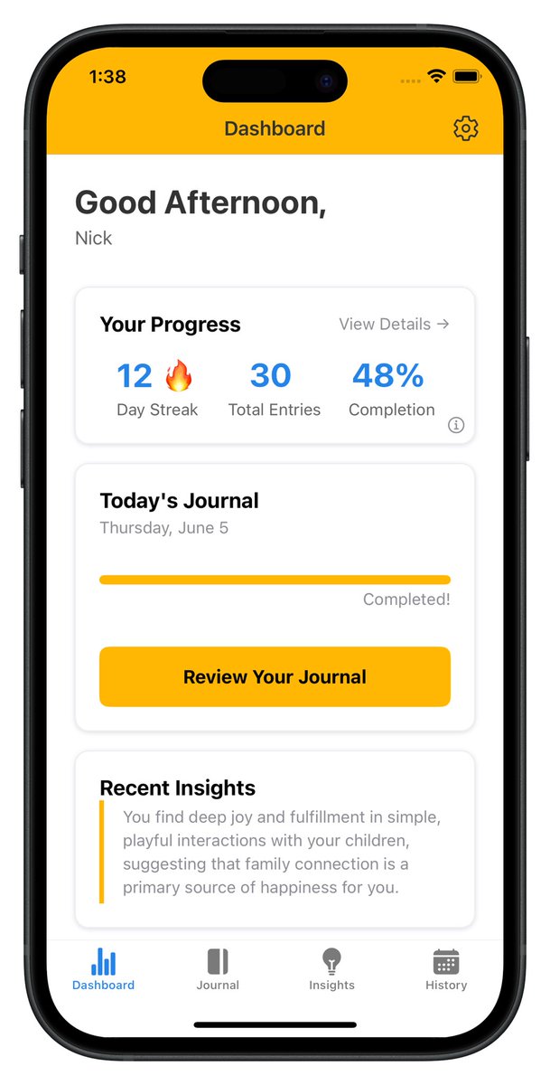 daily3journal's tweet photo. Reflect, Grow, and Thrive in just 3 minutes a day. https://t.co/dXP0epP84o