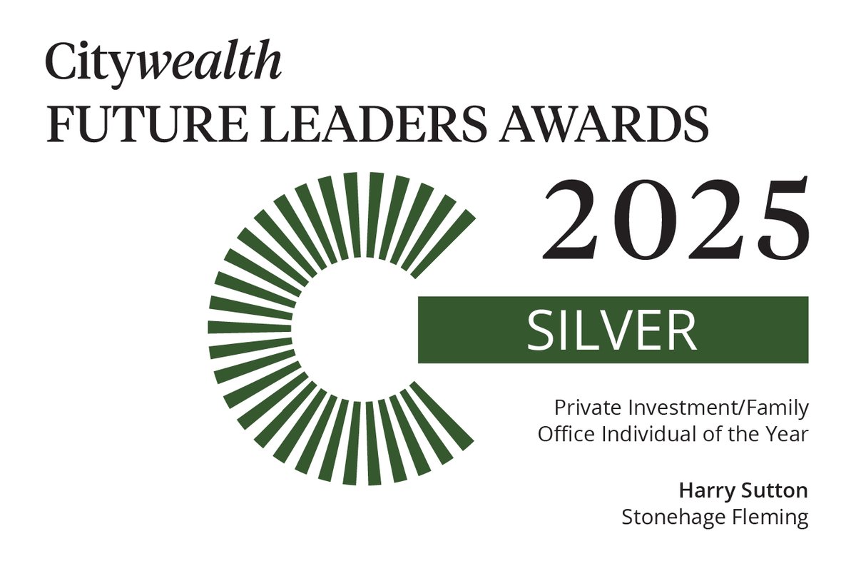 SF_FamilyOffice's tweet image. We are pleased to announce that Harry Sutton, Client Relationship Manager at our Jersey office, received the silver award for the ‘Private Investment/Family Office Individual of the Year at the 2025 Citywealth Future Leaders Awards. 

#jersey #familyoffice #impact