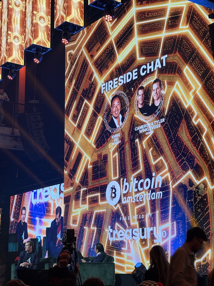 The Winklevoss Twins just shilled $ZEC during the Bitcoin Conference in Amsterdam. 

“Is like $BTC an hard fork for it but with more privacy” 

That’s all folks, <a href="/CryptoHayes/">Arthur Hayes</a> &amp; Co will be happy. Shitcoin festival anywhere?😂