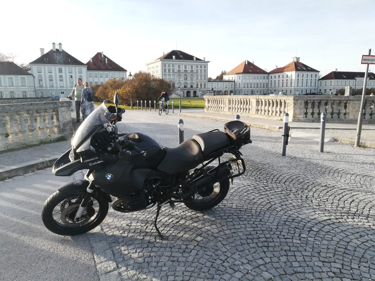 Nymphenburg Castle Munich 🙂🏍️👍 #motorcycles #MakeLifeARide