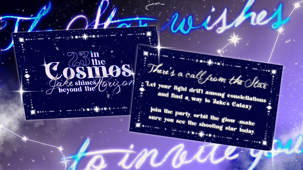 ༘ Signal locked. Headline across the stars: 𝗝𝗮𝗸𝗲 𝗕𝗶𝗿𝘁𝗵𝗱𝗮𝘆! I, Amore, am ready to celebrate with the crew, letting our cheers sparkle like constellations and writing a scene that feels carved in the sky. 🌠