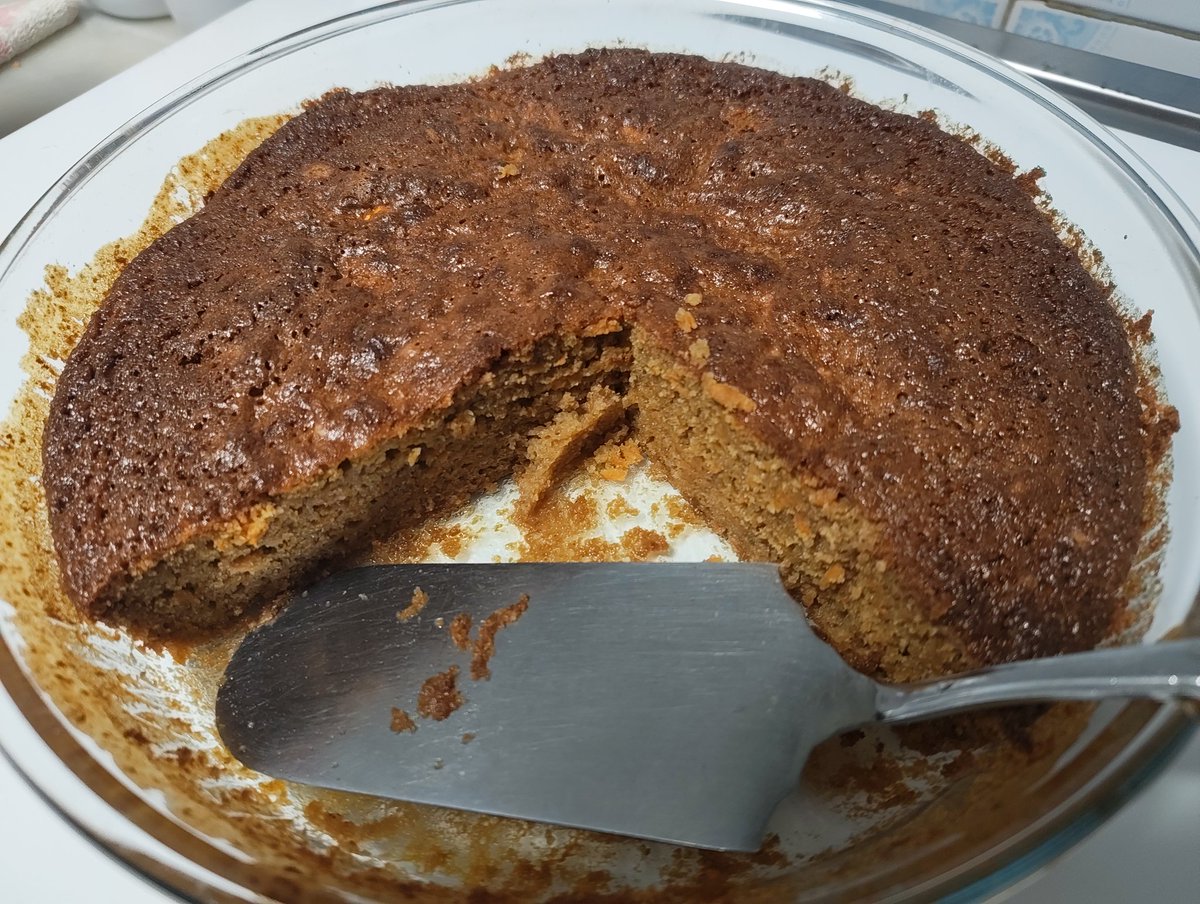 La cocina como forma de amor 💙 Bizcocho de zanahoria.