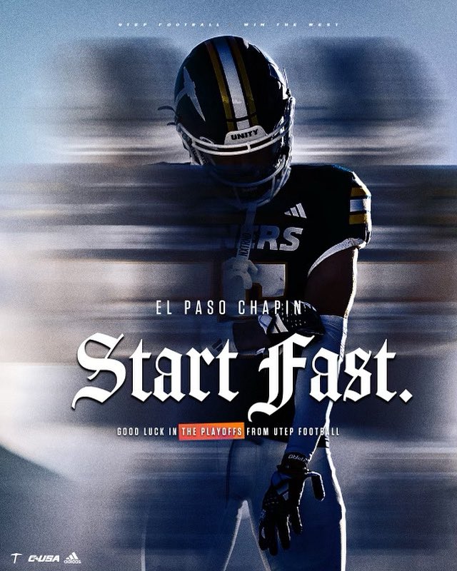 Thank you UTEP Football! 🏈🟠🔵

Huge shoutout to the UTEP Miners for reaching out and wishing our Huskies good luck in our playoff game!
We appreciate the support and the 915 love.

Best of luck the rest of your season — proud to represent El Paso together! #915