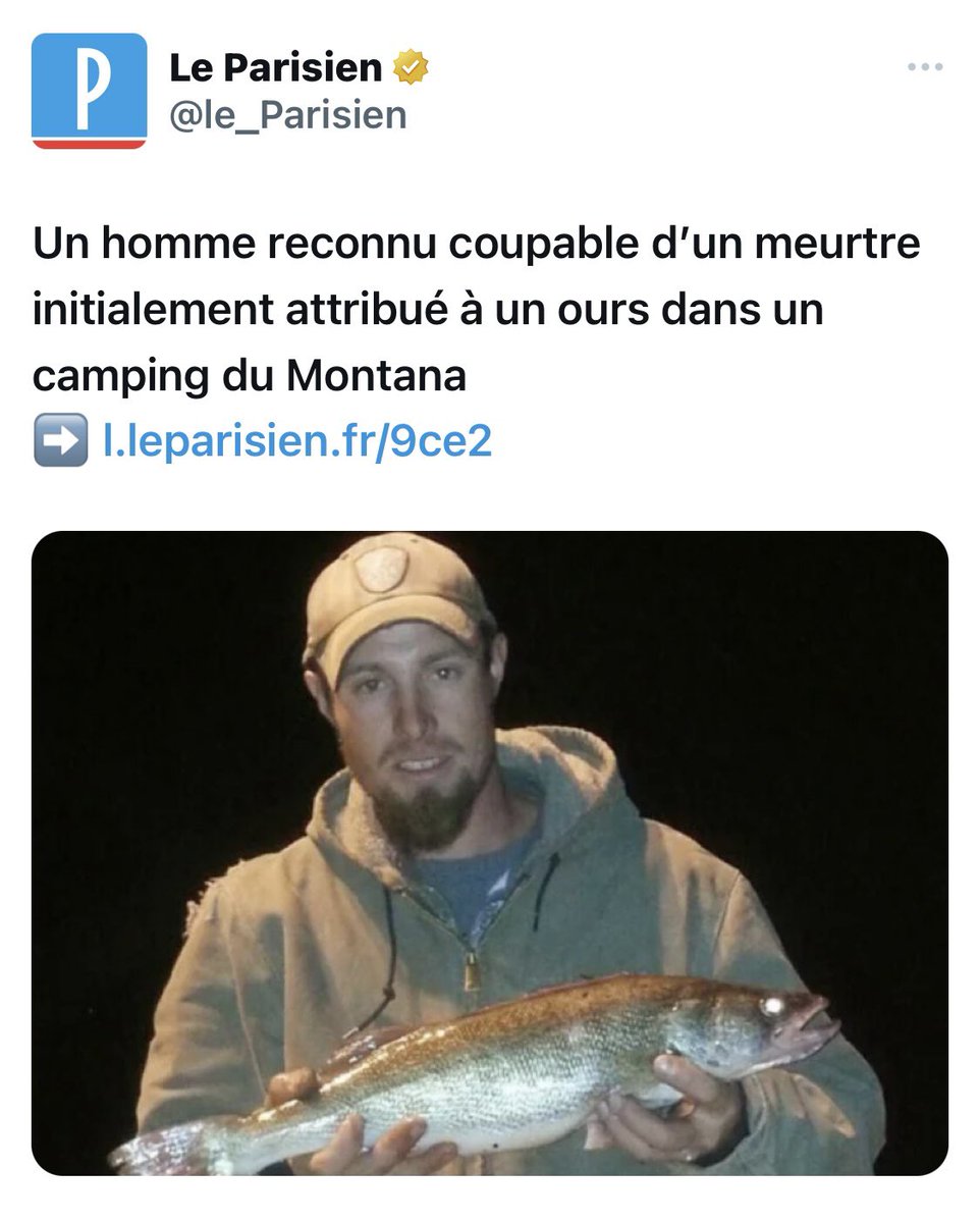 Je comprends qu’on ait confondu parce qu’à part le poisson dans ses pattes on dirait vraiment un humain.