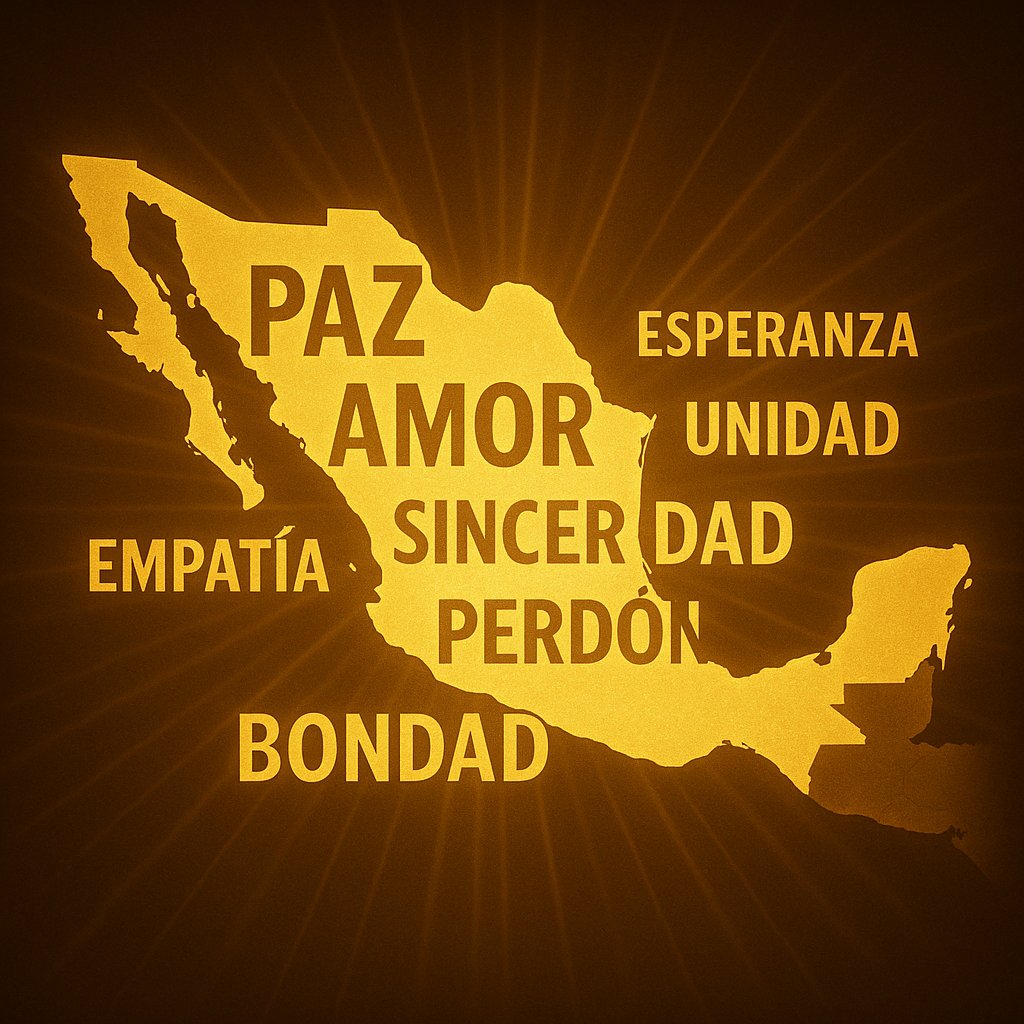 Vanekrrillo25's tweet photo. ✨ Salto de consciencia 
🇲🇽 recuerda: somos 1 solo. No es un movimiento político, no es una religión… es un llamado desde el amor. 
Cuando un mexicano despierta su consciencia, ilumina
Elije contribuir desde la luz, la paz,  la acción.
🇲🇽✨ #MexicoEsUno 
Unido de ❤️ es imparable https://t.co/oTYDh2Zgk7