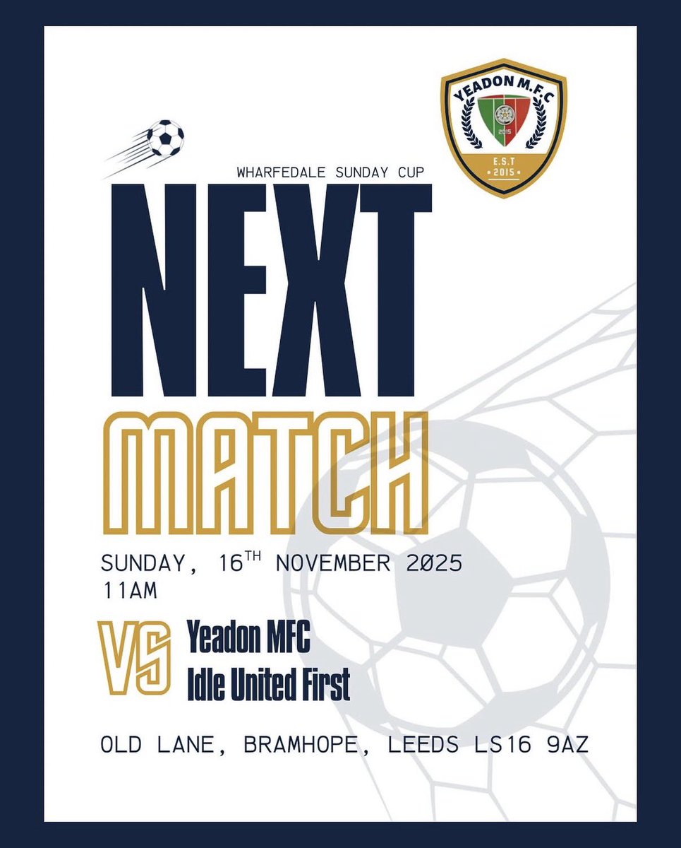 Yeadon MFC tweet media